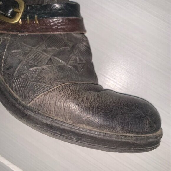 A.S. 98 Isha Leather Booties 39 - Picture 8 of 10